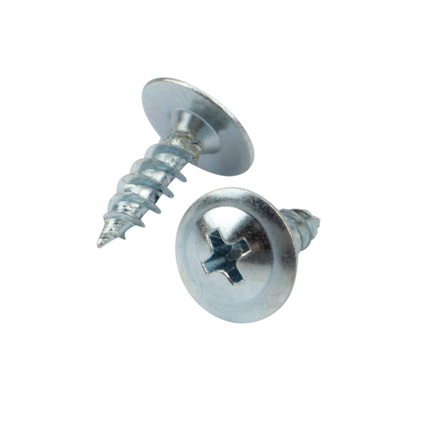 Саморез с прессшайбой KRANZ ПШС острый 4.2x13, пакет (25шт.) 1172-4213-4