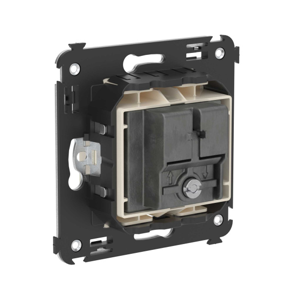 Купить DKC Розетка TV-FM-SAT в стену, "Avanti", "Ванильная дымка"