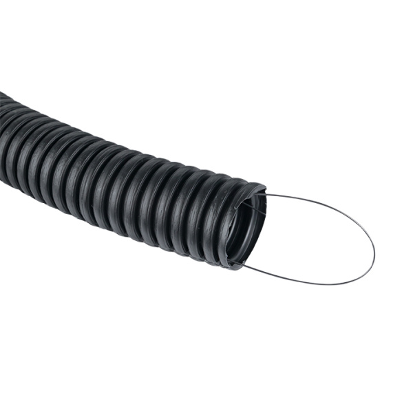 Купить EKF PROxima Труба гофр. ПНД Plast с зондом d32мм (25м.) черная