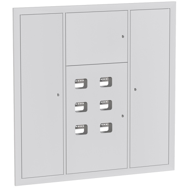 EKF Устройство этажное распределительное встроенное типа УЭРВ 6 кв. (1300х1300х150)