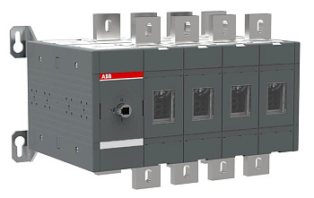 ABB OT1_C Реверсивный рубильник OT1000E04C до 1000А 4-полюсный (без ручки управления) 1SCA022872R1410
