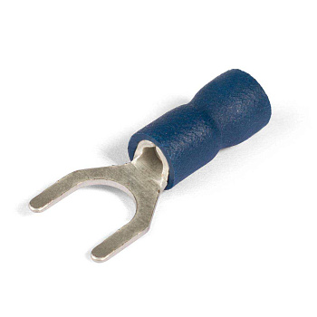 КВТ Наконечник кабельный вилочный изолированный НВИ 2.5-5 серия EasyFix (уп.100)