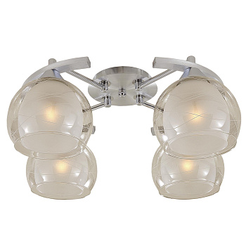 Citilux CL157142 Буги Алюм+Хром Светильник Люстра