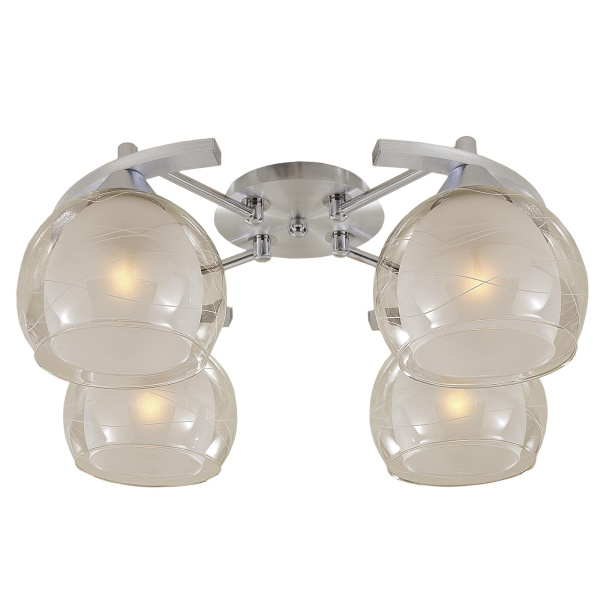 Citilux CL157142 Буги Алюм+Хром Светильник Люстра