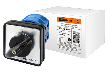 TDM Переключатель кулачковый 3п 25А КПУ11-25/2098 SQ0715-0137