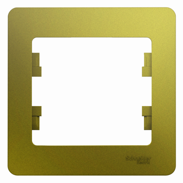 Systeme Electric Glossa Фисташковый Рамка 1-ая