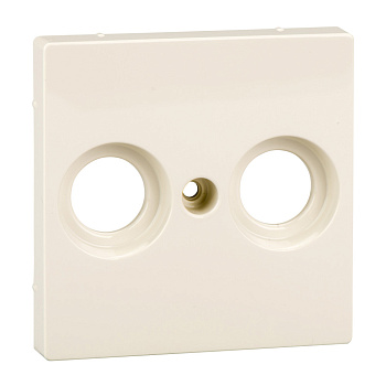 SE Merten SM Беж глянец Накладка розетки TV-FM MTN4122-0344