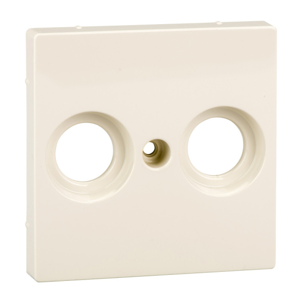 SE Merten SM Беж глянец Накладка розетки TV-FM MTN4122-0344