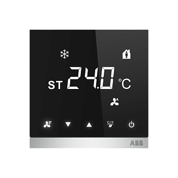 ABB CAR/U4.2.1.1-71 Фанкойл контроллер, 0-10В, черный 2TAZ741010R2001