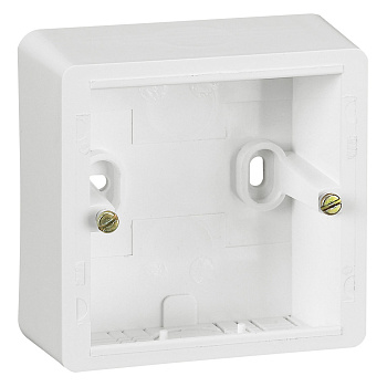 Legrand Cariva Бел Коробка для накладного монтажа, 1-мест. 773698