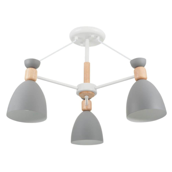 Freya Modern Delia Белый Потолочный светильник E27 60W FR5033CL-03W