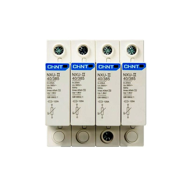 CHINT Ограничитель имп. перенапр. NXU-IIG/F 4P In=25kA Uc=440B Im=65kA (R)