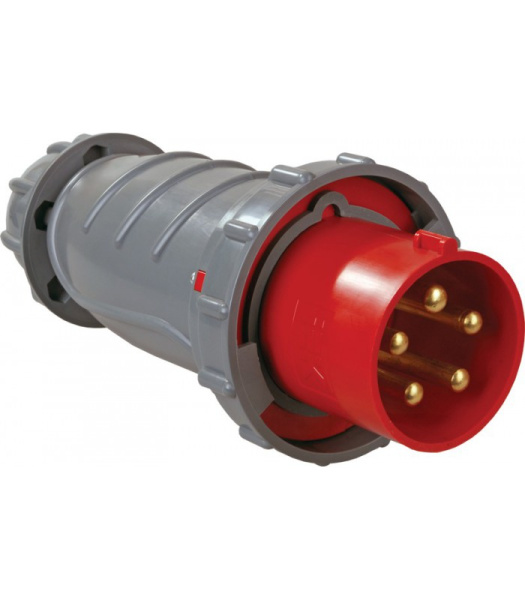 Купить IEK Вилка переносная ССИ-035 63А-6ч/200/346-240/415В 3Р+РЕ+N IP67 MAGNUM