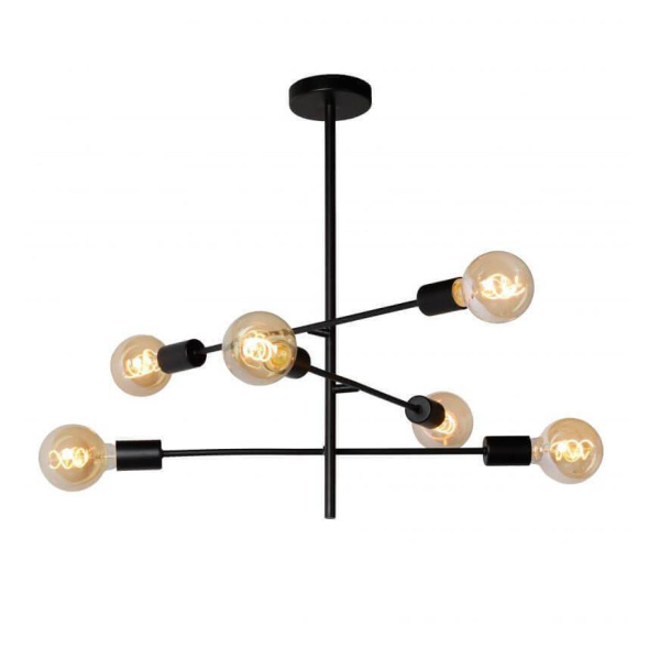 Lucide LESTER Черный Потолочный светильник 21119/06/30