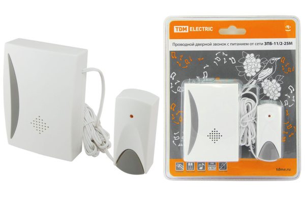 TDM Звонок ЗПБ-11/2-25М (пров., бат.) SQ1901-0015
