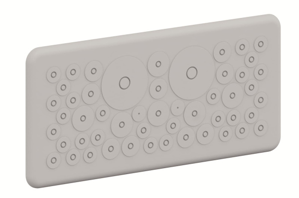 ABB CZF2 Мембранный фланец 34 x 12 мм, 9 x 15.5 мм, 6 x 19 мм, 2 x 40.5 мм,  2 x витая пара 2CPX052436R9999