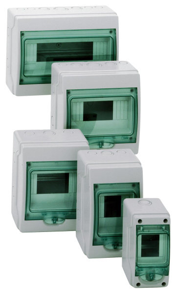 Купить SE Kaedra Мини бокс 1 ряд 3 модуля IP65 без клемм 13975