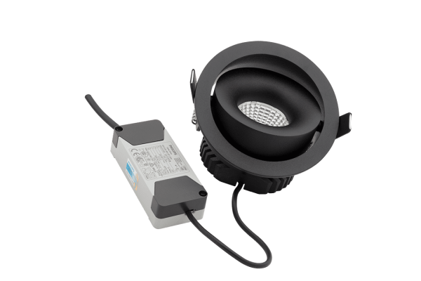 Lumker Светильник  встраиваемый , серия COMBO, Черный, 12Вт, IP20, Нейтральный белый (4000К) 003771 DL-FS-1006-38-B-12-NW