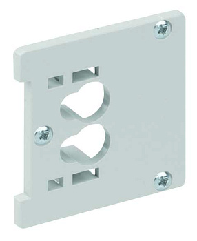 Simon Connect Серая Панель боковая к Офиблок Компакт для ввода кабеля ACFC02-24