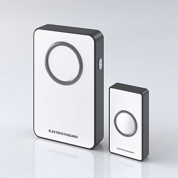 Elektrostandard DBQ27M WL 38M IP20 / звонок электрический бытовой (дверной) / Белый/Чёрный a055695