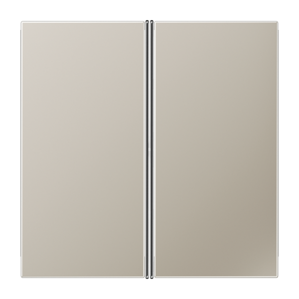 JUNG KNX LS 990 Edelstahl Комплект накладок, 2гр ES2402TSA