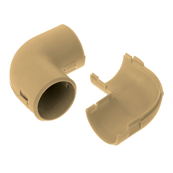 Промрукав Соединитель угловой разборный сосна д20 (50шт/800шт уп/кор) PR13.0280