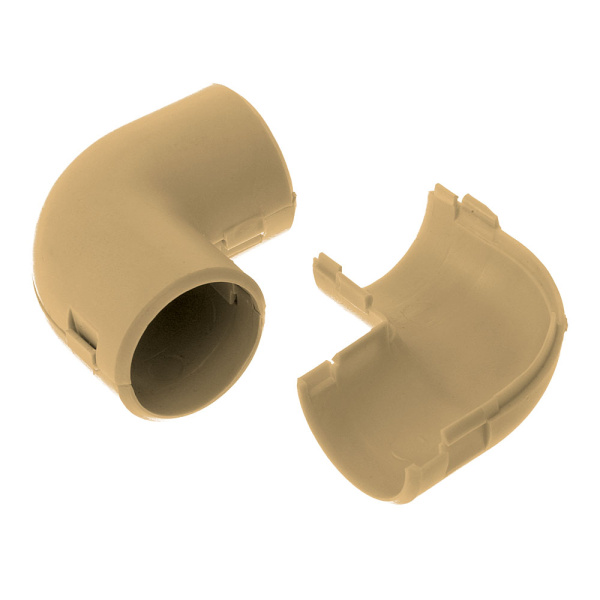 Промрукав Соединитель угловой разборный сосна д20 (50шт/800шт уп/кор) PR13.0280