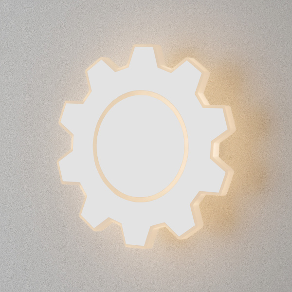 Elektrostandard Настенный светодиодный светильник Gear M LED белый MRL LED 1095 белый 4690389125355 a040515