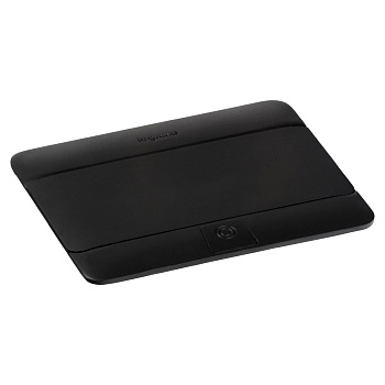 Legrand Черный Блок выдвижной неукомплектованный 4 модуля с комплектом для монтажа 654002