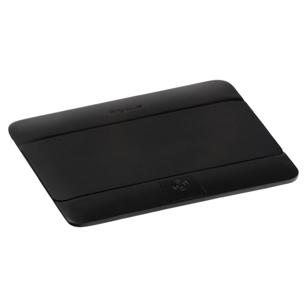 Legrand Черный Блок выдвижной неукомплектованный 4 модуля с комплектом для монтажа 654002