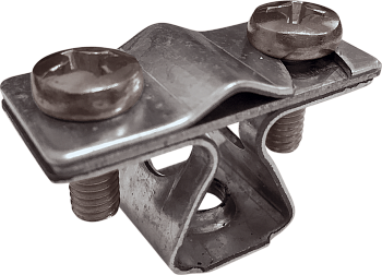 EZETEK Держатель проводника круглого 8-10 мм, оцинк. 90021