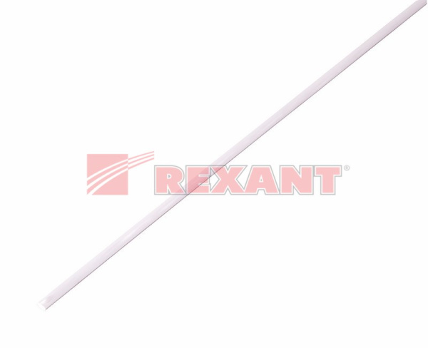 25.0 / 12.5 мм 1м термоусадка белая Rexant 22-5001
