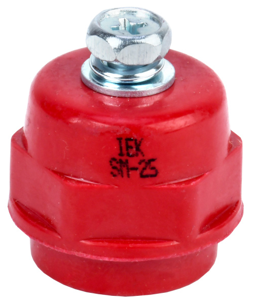 IEK Изолятор SM25 (М6) силовой с болтом