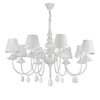 Freya Modern Eliza Белый Люстра E14 40W FR5756-PL-08-W