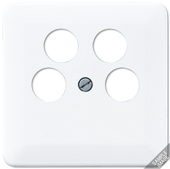 JUNG Крышка для SAT-TV-розетки с 4-мя гнездами 561-4SAT2