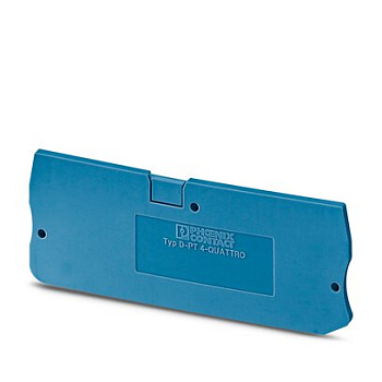 Phoenix Contact D-PT 4-QUATTRO BU Концевая крышка 1072360