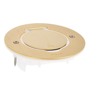 Legrand Бронза Блок встраиваемый, круг, 2 модуля, IP44 089711