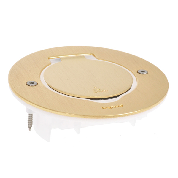 Legrand Бронза Блок встраиваемый, круг, 2 модуля, IP44 089711