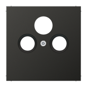 JUNG LS 990 Антрацит Накладка TV-SAT-FM розетки AL2990SATAN