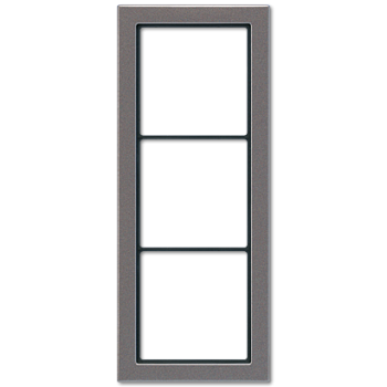 JUNG FD Design Антарцит (лакированный алюминий) Рамка 3-ая FDAL2983AN