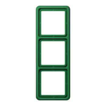 JUNG CD 500 Зеленая Рамка 3-ая CD583GN