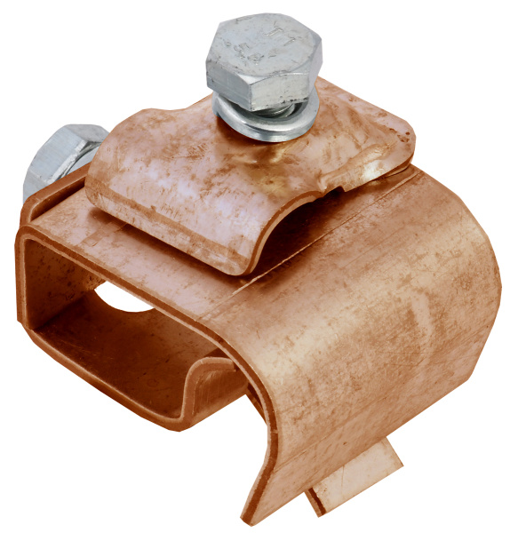 IEK Держатель проводника круглого 8-10мм желоб водостока медь