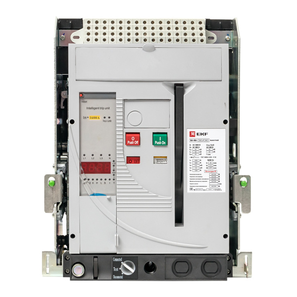 Купить EKF PROxima Автоматический выключатель ВА-450 1600/1600А 3P 55кА выкатной