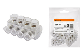 TDM Клеммная колодка для сетей уличного освещения КСУ-3 (КЕ10.504) 4x(10-50AL /2,5-35 Cu) SQ0581-0003