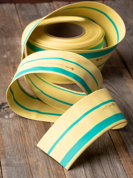 Купить EKF PROxima Термоусаживаемая трубка ТУТ нг 60/30 жел-зел рулон