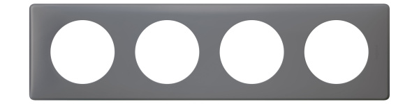 Legrand Celiane2 Перкаль фиолетовая Рамка 4-ая (2+2+2+2 мод) 066734