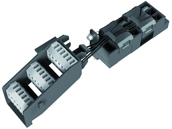 ABB Emax2 Дополнительные внешние контакты состояния выключателя AUX 15Q 400Vac W/FP для индикации в положении Тест/Вкачен E2.2...E6.2 1SDA073846R1