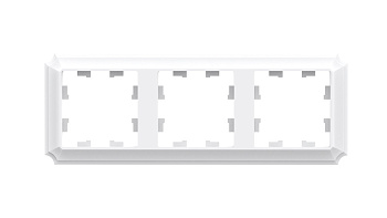 Systeme Electric AtlasDesign Antique Лотос Рамка 3-ая, универсальная