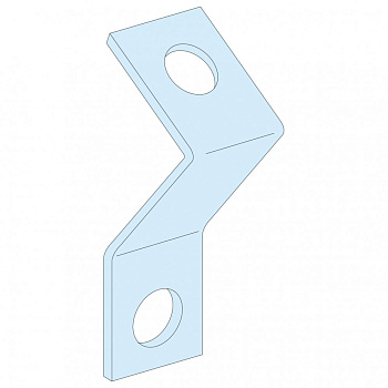 SE Prisma Plus G Держатель монтаж. рейки, изогнутый под углом 45° 03005