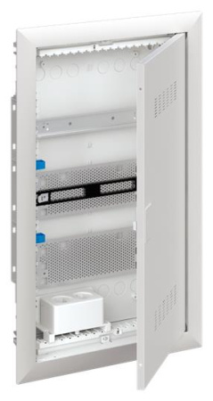 ABB Шкаф мультимедийный с дверью с вентиляционными отверстиями и DIN-рейкой  (3 ряда) UK630MV 2CPX031391R9999